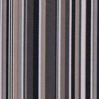 Outdoorstof stripes antraciet 150 cm breed