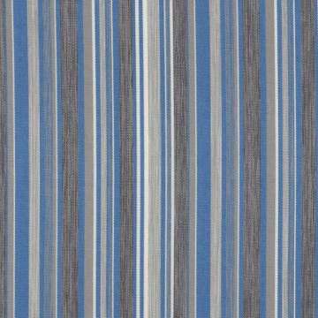 Outdoorstof stripes blue 150 cm breed