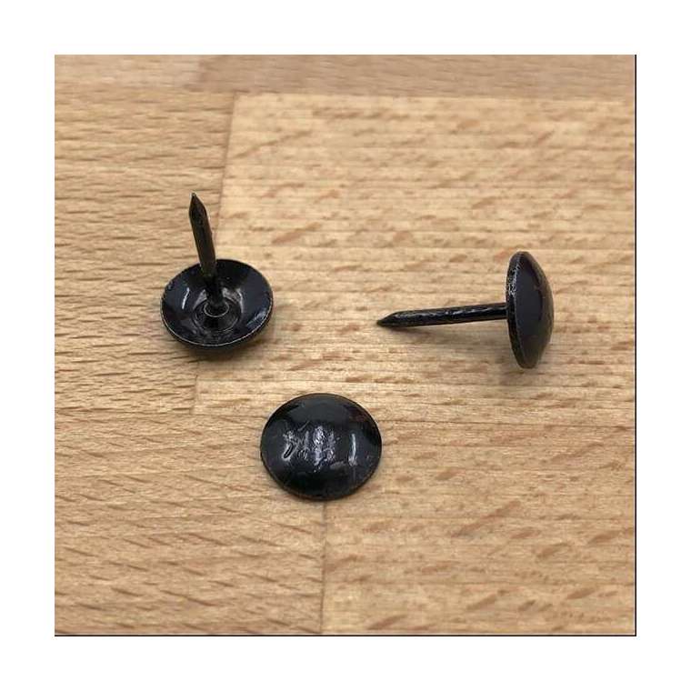 100 siernagels zwart kop 9,5 mm