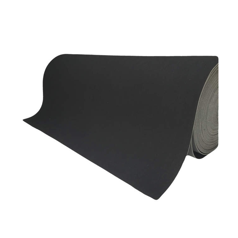 Gelamineerd dek zwart 160 cm breed