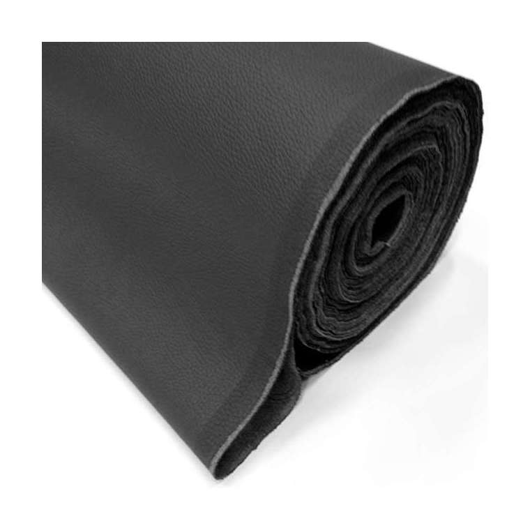 Kunstleer xpl zwart 1100 grove nerf 140 cm breed