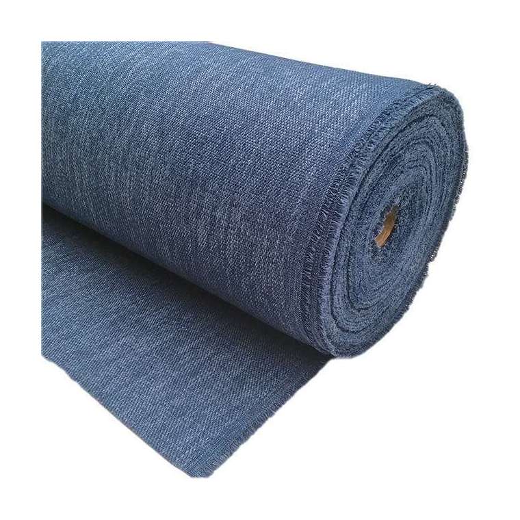 Meubelstof freetime fabrics denim blue 145 cm breed