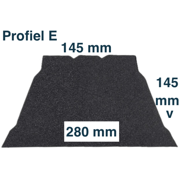 Dak isolatie profiel E