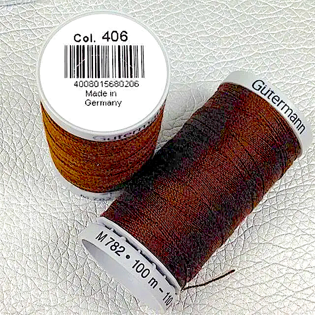 Gutermann garen extra sterk Kleur 406 bruin