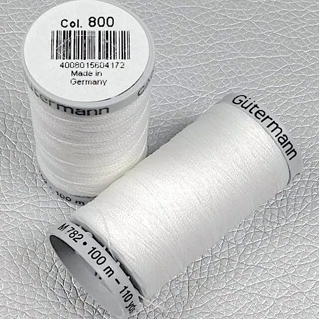 Gutermann garen extra sterk Kleur 800 wit