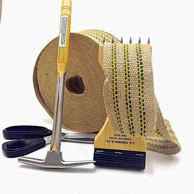 49 meter Jute singelband 70 mm breed