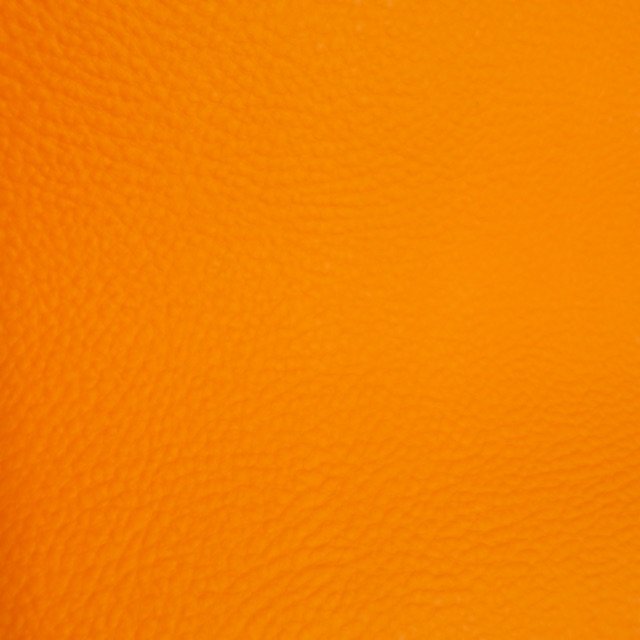 10 meter kunstleer karia oranje 140 cm breed