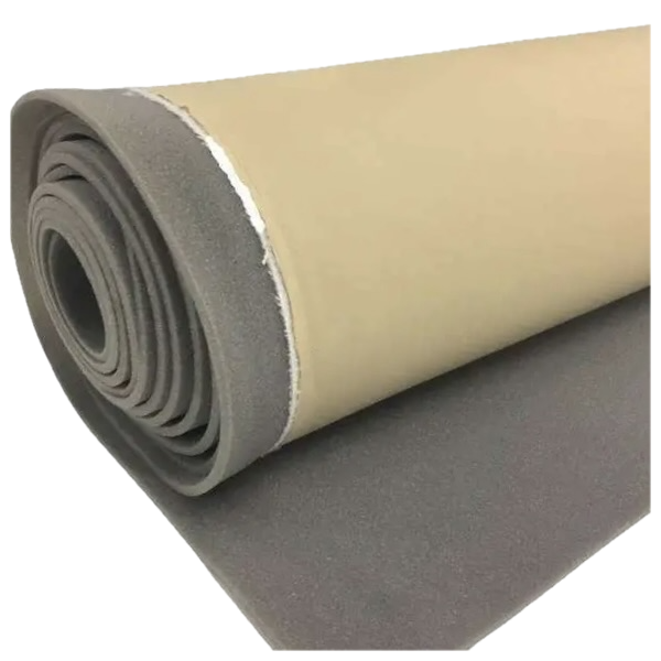 Wandbekleding kunstleer XP beige met foam laag 140 cm breed