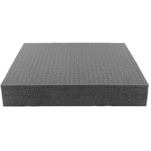 Plukschuim 60x120x10 cm pluk 1,5x1,5 x 8 cm