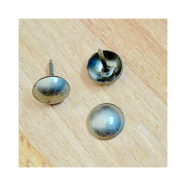 siernagel nickel mat ± 12 mm 1000 stuks