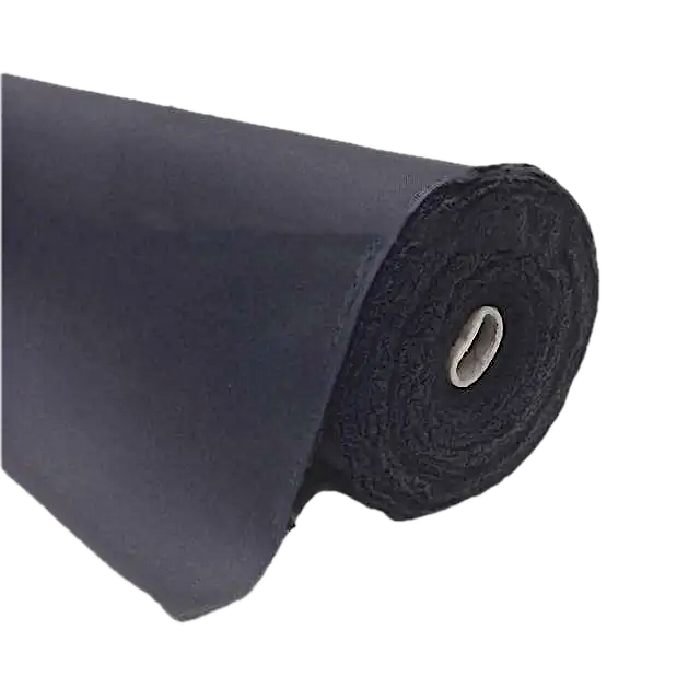 Waterdichte stof zwart 150 cm breed