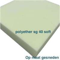 Schuimrubber Polyether SG 40 soft op maat