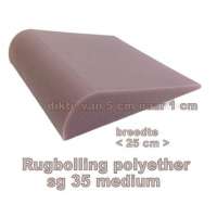 Polyether rug bolling per meter