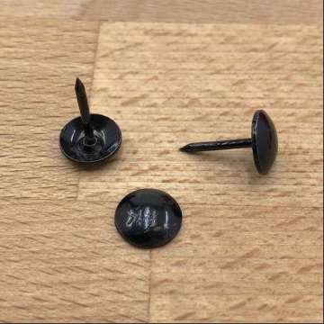 1000 siernagels zwart kop 9.5 mm