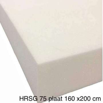 HR SG 75-500 zeer stevig 160x200 cm 1 cm