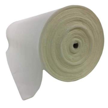 Dun polyether 5 mm 210 cm breed aan de rol