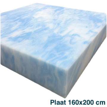 Polyether SG 30 soft matras en rugkussen kwaliteit 160x200 cm 1 cm