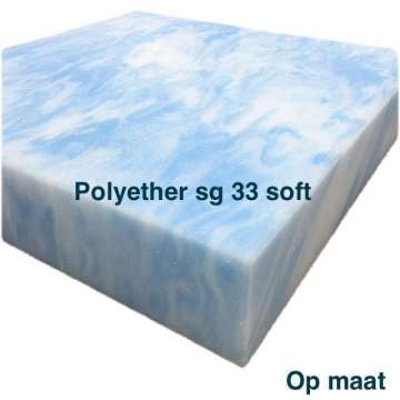 Schuimrubber Polyether SG 33 soft Op Maat