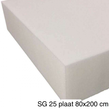 Polyether SG 25 80x200 cm