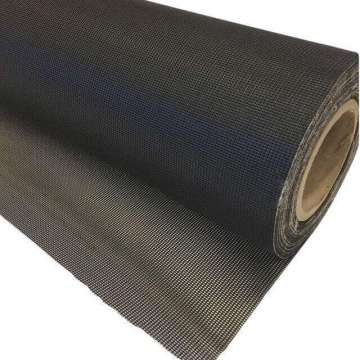 Textileen zwart 150 cm breed