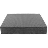 Plukschuim 60x120x10 cm pluk 1,5x1,5 x 8 cm