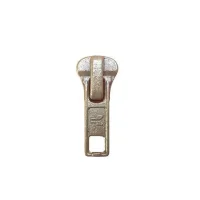 Bloktand rits 6 mm taupe per meter