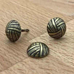 D43 Brons renaissance kop 11 mm