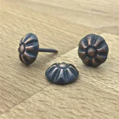 D5 Oud koper kop 16 mm