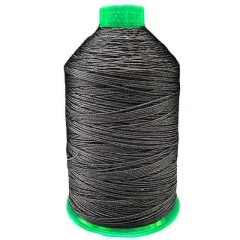 Garen dikte 10  kleur zwart cone 750 meter.