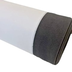 Wandbekleding kunstleer xp wit met foam laag 140 cm breed