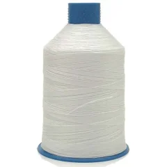 Leder garen wit 9992 dikte 20