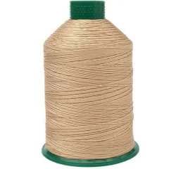 Leder garen beige 1100 dikte 20