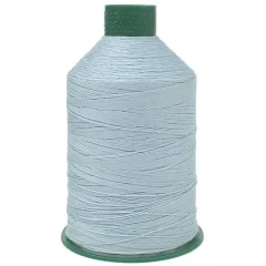 Leder garen licht blauw 3940 dikte 20