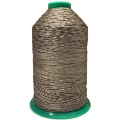 Leder garen Taupe dikte 20