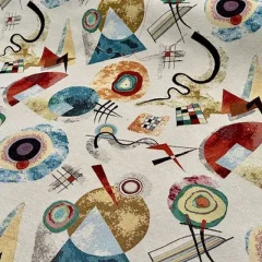 Abstract 150 cm breed Meubelstof