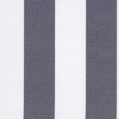 Outdoorstof Berlin 160 streep antraciet 150 cm breed