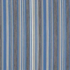 Outdoorstof stripes blue 150 cm breed