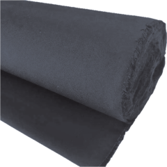 Outdoorstof Joan Noir 140 cm breed