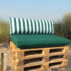Pallet kussen stripe Green