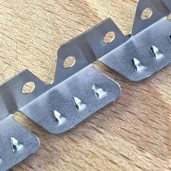 Puntstrip blind stofferen fijn 150 cm lang