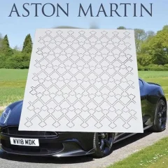 Sjabloon stik patroon Aston Martin