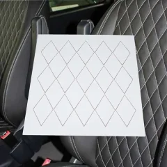 Stik patroon sjabloon ruit groot Bently