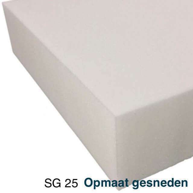 Kolonisten klasse Grote waanidee Schuimrubber Polyether SG 25 Op Maat - Schuimrubber op maat - comfort schuim  - schuimrubberbetaalbaar.nl