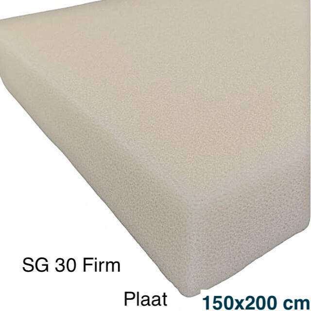 Quick - dry foam sg 30 firm 150x200 cm 2 cm