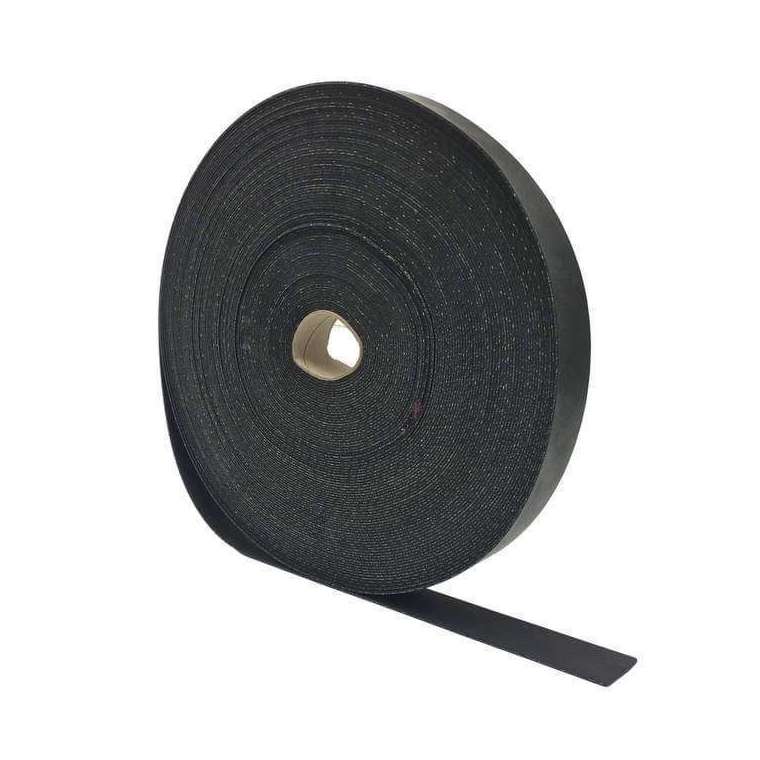 Rubber singelband Pirelli 38 mm kleur zwart